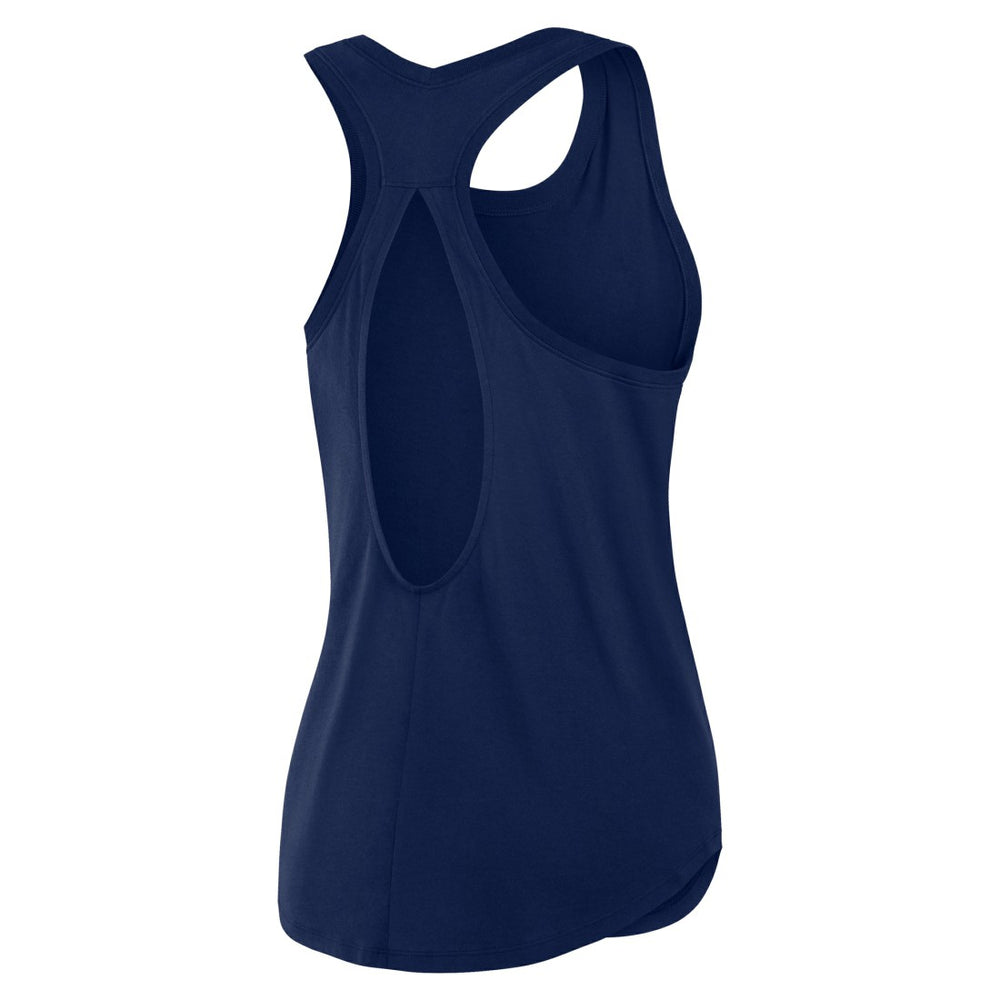 Tennessee Titans Women's Iron Fan Tank Top Navy - Fanatics