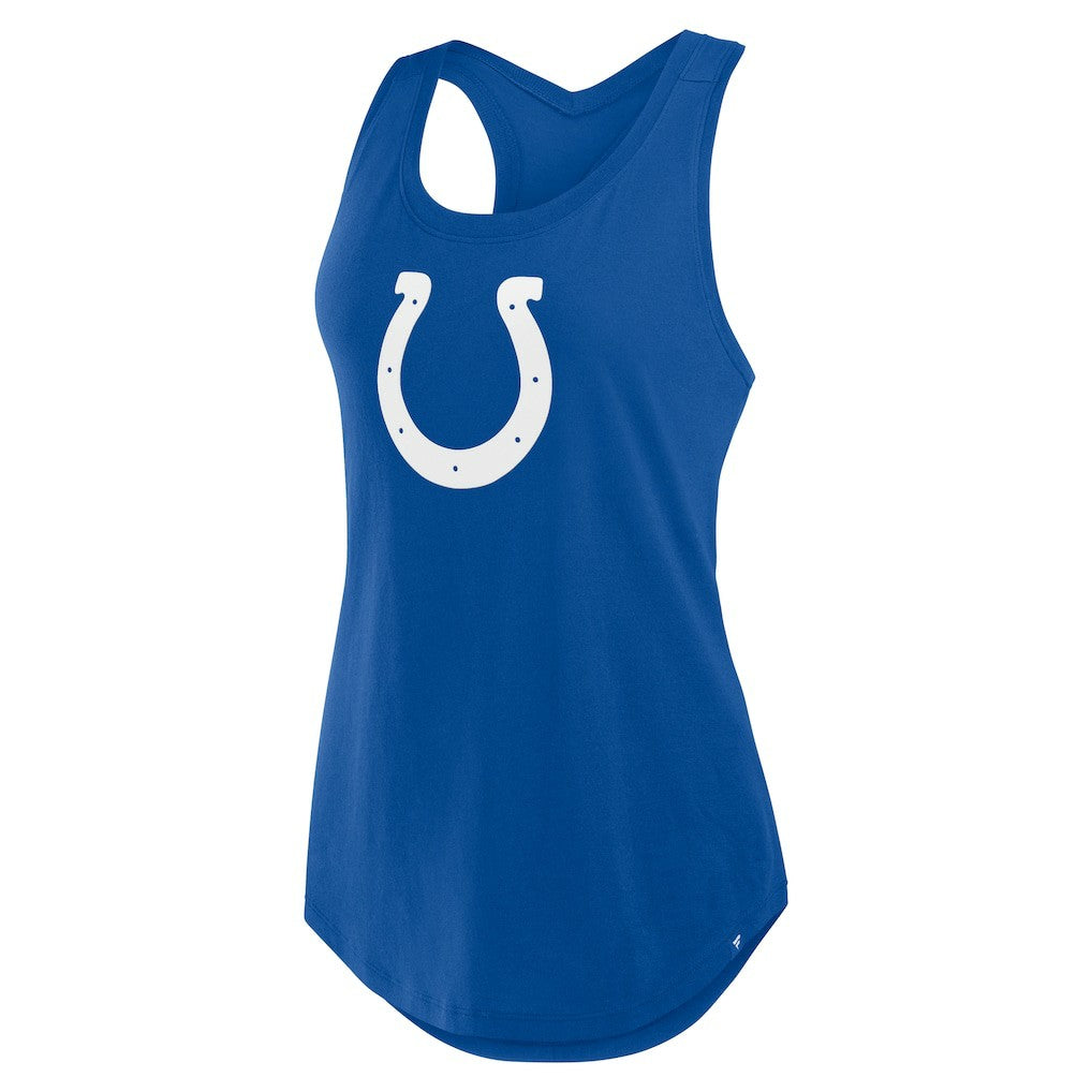 Indianapolis Colts Women's Iron Fan Tank Top Royal - Fanatics