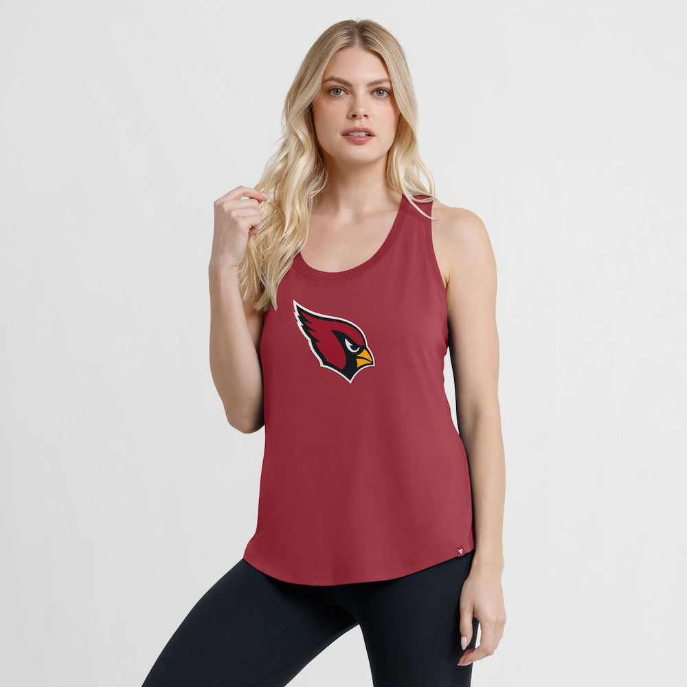Arizona Cardinals Women's Iron Fan Tank Top Cardinal - Fanatics