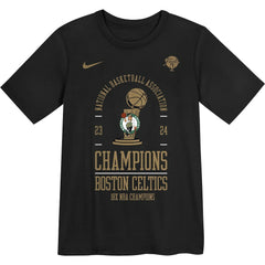 Nike - Boston Celtics Preschool 18-Time NBA Finals Champions Locker Room T-Shirt - Black