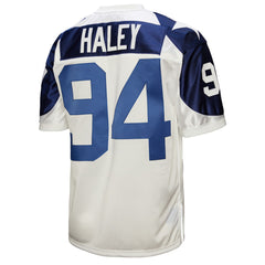 Charles Haley Dallas Cowboys 1994 Authentic Throwback Retired Player Jersey White - Mitchell & Ness