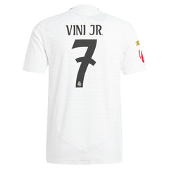 Adidas Vini Jr. Real Madrid 2024/25 Home Player Jerseys - White