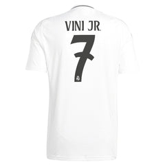 Adidas Vini Jr. Real Madrid 2024/25 Home Replica Player Jerseys - White