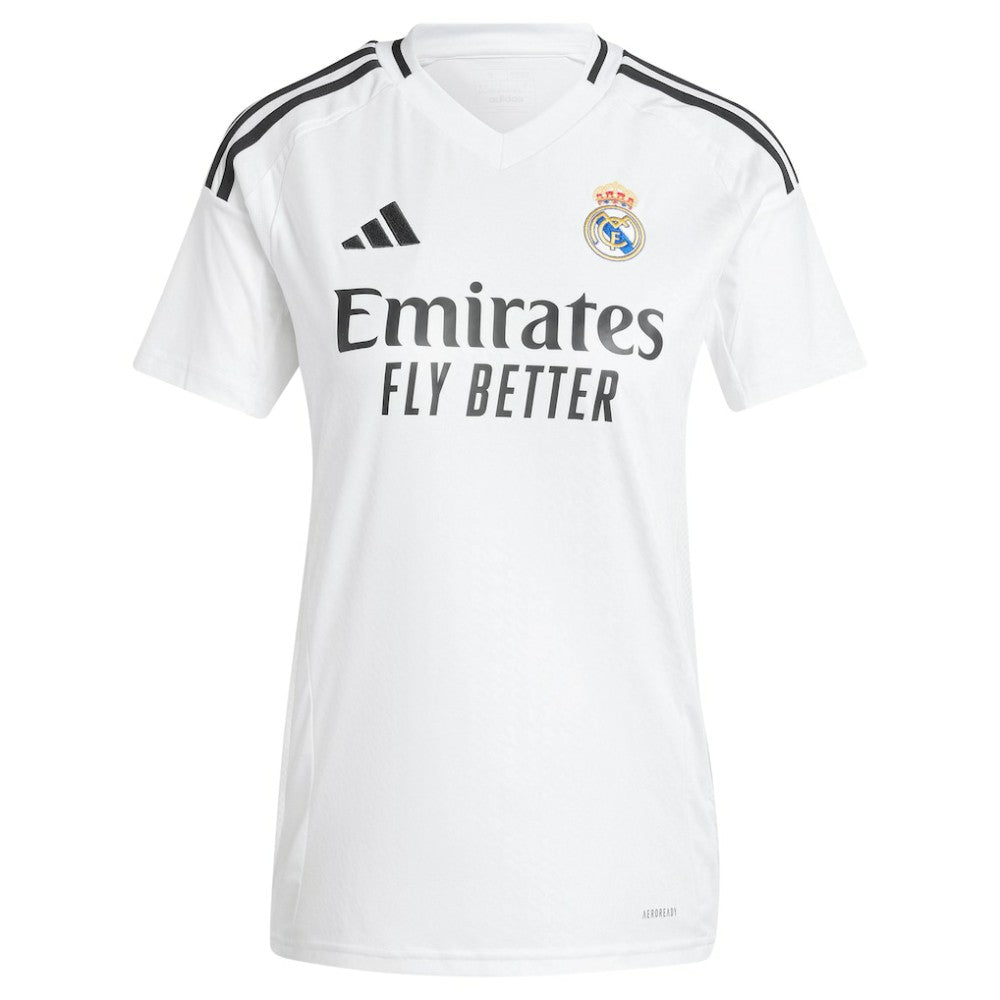 Adidas Vini Jr. Real Madrid Women's 2024/25 Home Replica Player Jerseys - White