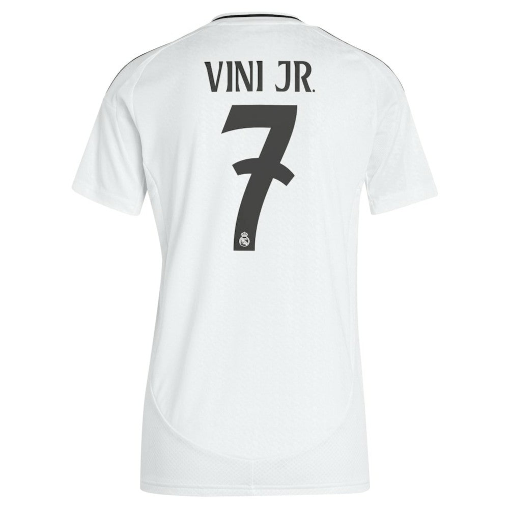 Adidas Vini Jr. Real Madrid Women's 2024/25 Home Replica Player Jerseys - White