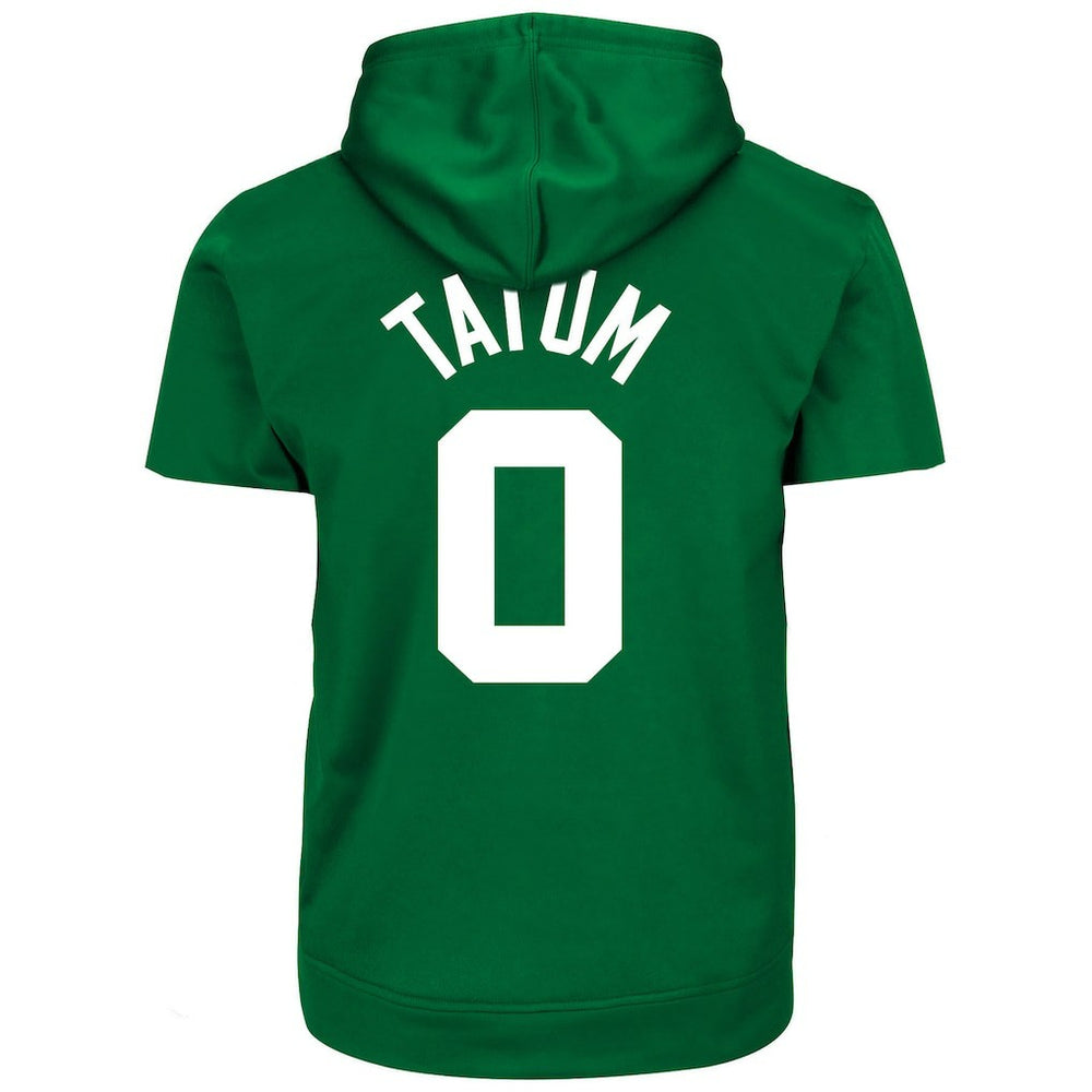 Fanatics - Jayson Tatum Boston Celtics Big & Tall Short Sleeve Hoodie - Kelly Green