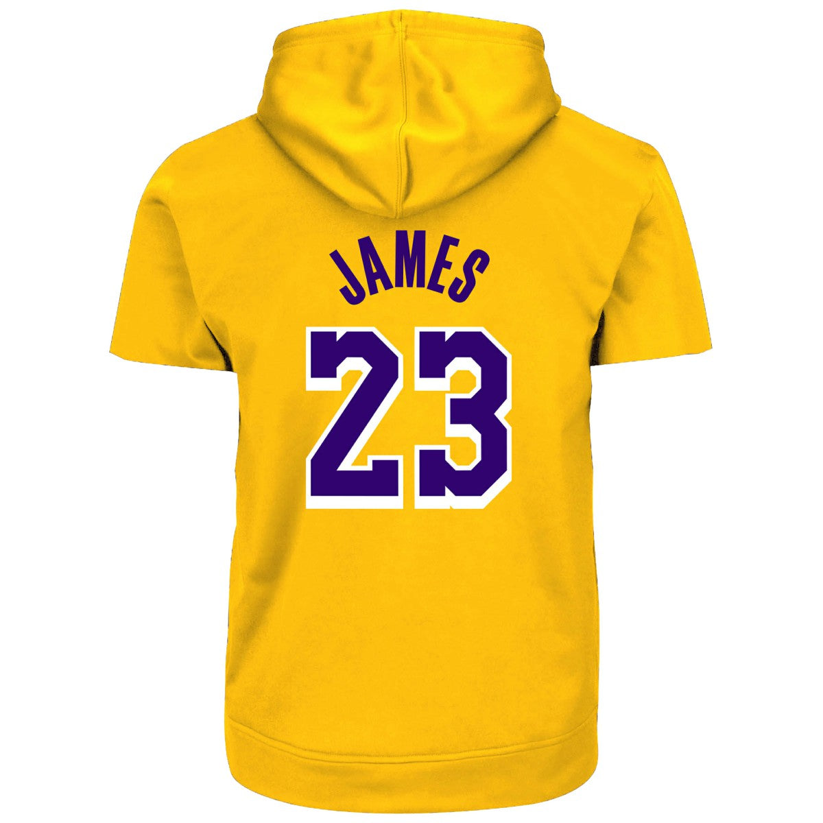 Fanatics - LeBron James Los Angeles Lakers Big & Tall Short Sleeve Hoodie - Gold
