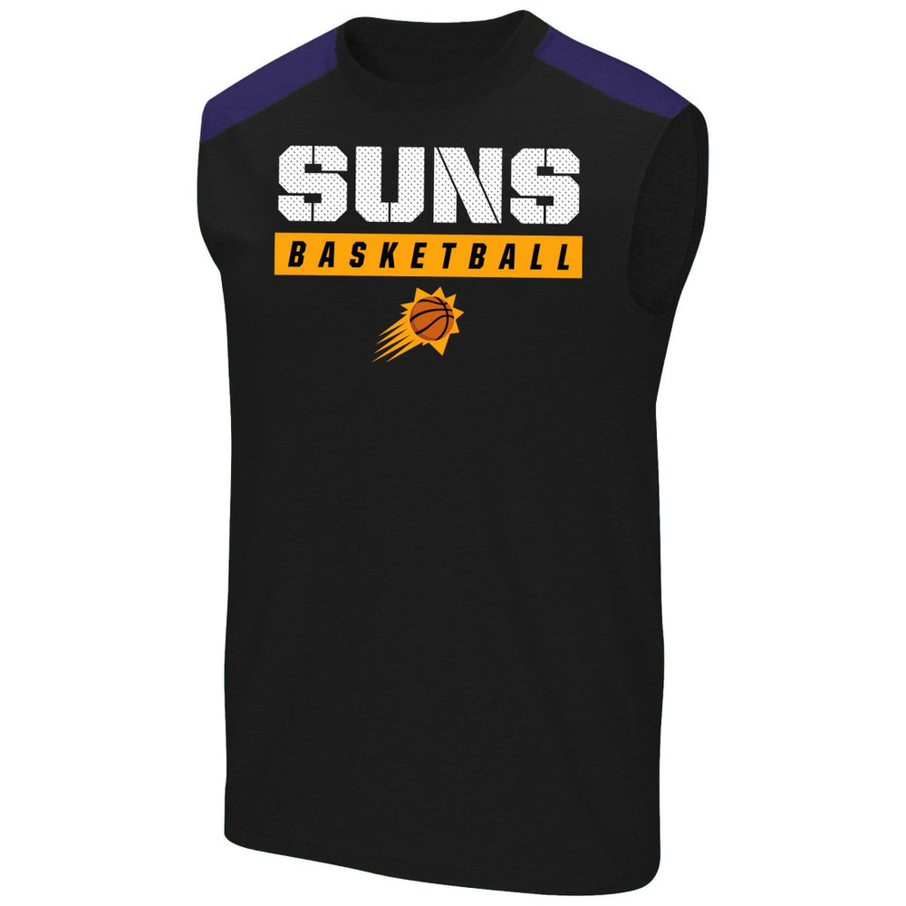 NBA - Devin Booker Phoenix Suns Profile Big & Tall Player Muscle Tank - Black
