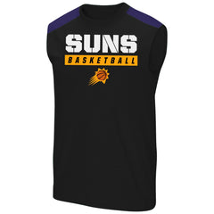 NBA - Devin Booker Phoenix Suns Profile Big & Tall Player Muscle Tank - Black