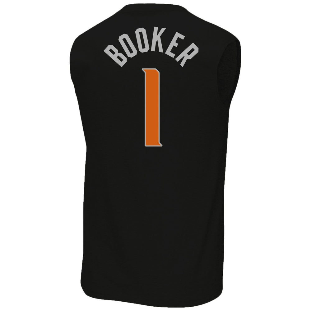 NBA - Devin Booker Phoenix Suns Profile Big & Tall Player Muscle Tank - Black