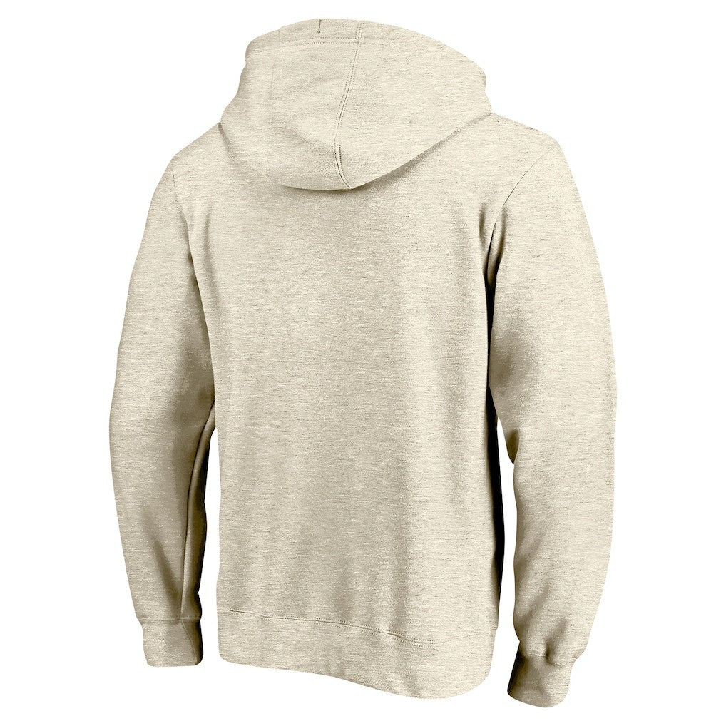 NBA - Jayson Tatum Boston Celtics Profile Big & Tall Player Double Face Tri-Blend Pullover Hoodie - Cream