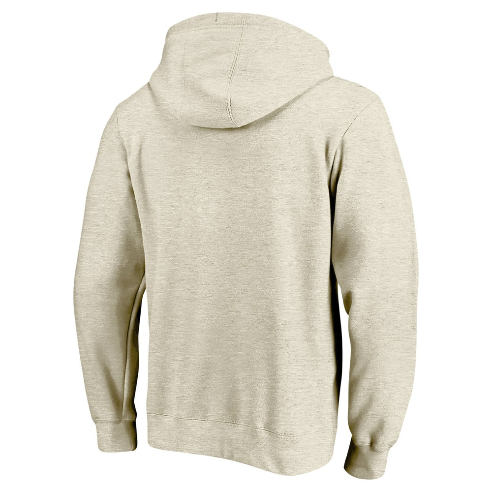 NBA - Devin Booker Phoenix Suns Profile Big & Tall Player Double Face Tri-Blend Pullover Hoodie - Cream