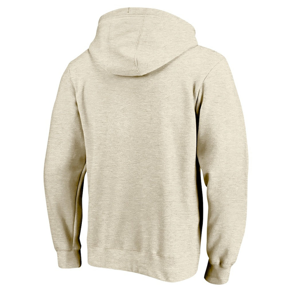 NBA - Stephen Curry Golden State Warriors Profile Big & Tall Player Double Face Tri-Blend Pullover Hoodie - Cream