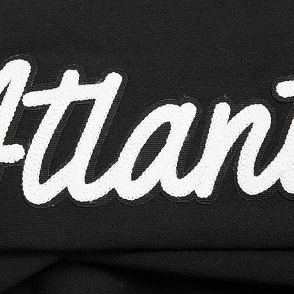 Atlanta Braves Pro Standard Paint The City Dropped Shoulder Pullover Sweatshirt Near Me