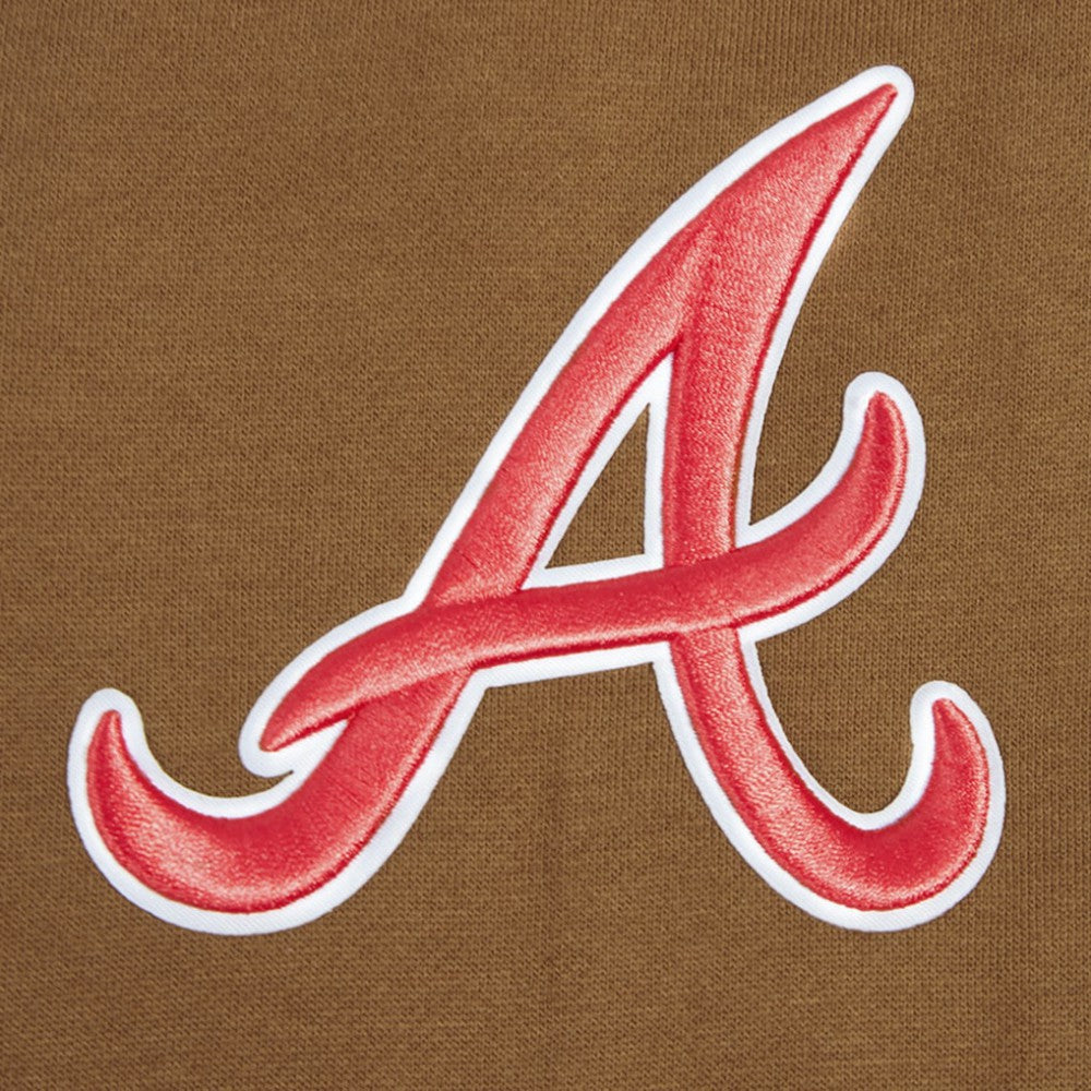 Atlanta Braves Pro Standard Paint The City Dropped Shoulder Pullover Sweatshirt Near Me