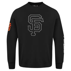 San Francisco Giants Pro Standard Paint The City Dropped Shoulder Pullover Sweatshirt Lifestyle