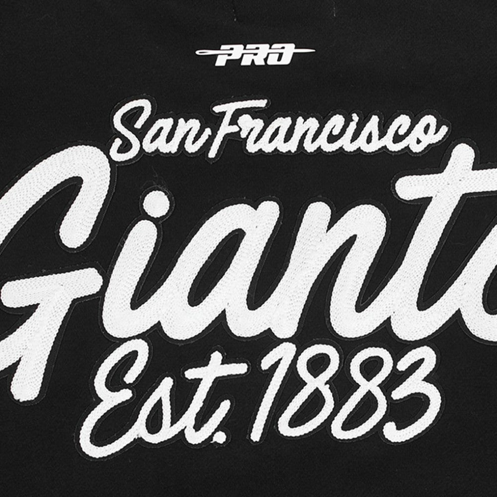 San Francisco Giants Pro Standard Paint The City Dropped Shoulder Pullover Sweatshirt Lifestyle