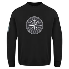 Seattle Mariners Pro Standard Paint The City Dropped Shoulder Pullover Sweatshirt for sale
