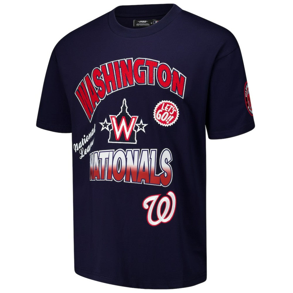 Washington Nationals Pro Standard Turn It Up Dropped Shoulder T-Shirt discount