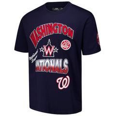 Washington Nationals Pro Standard Turn It Up Dropped Shoulder T-Shirt discount