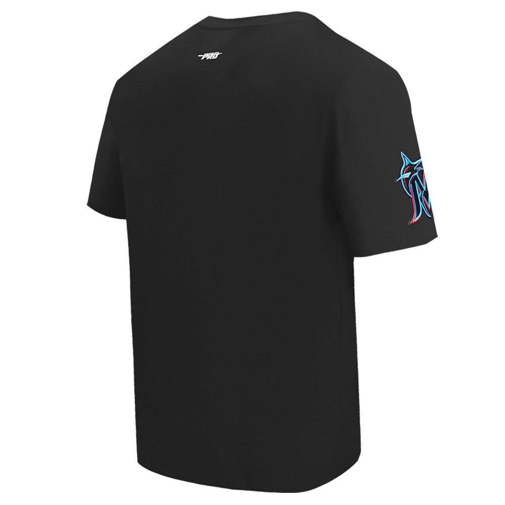 Miami Marlins Pro Standard Turn It Up Dropped Shoulder T-Shirt discount