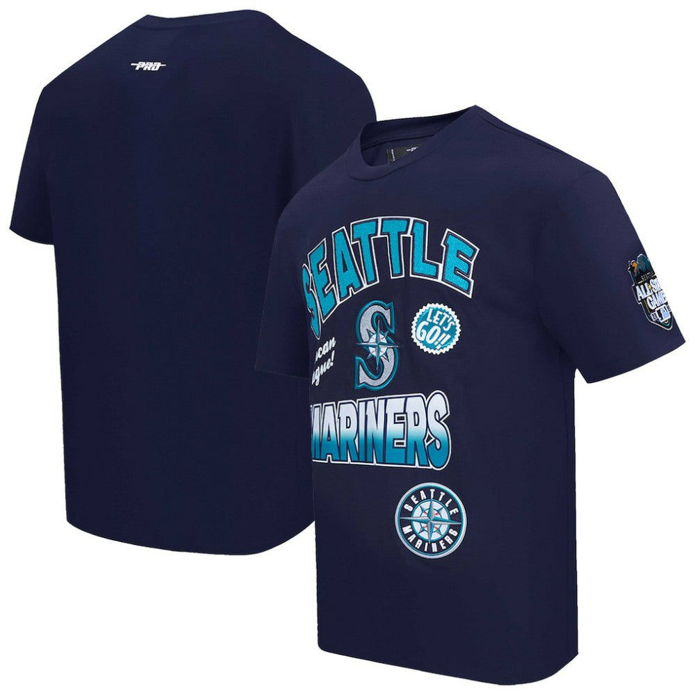 Seattle Mariners Pro Standard Turn It Up Dropped Shoulder T-Shirt Online