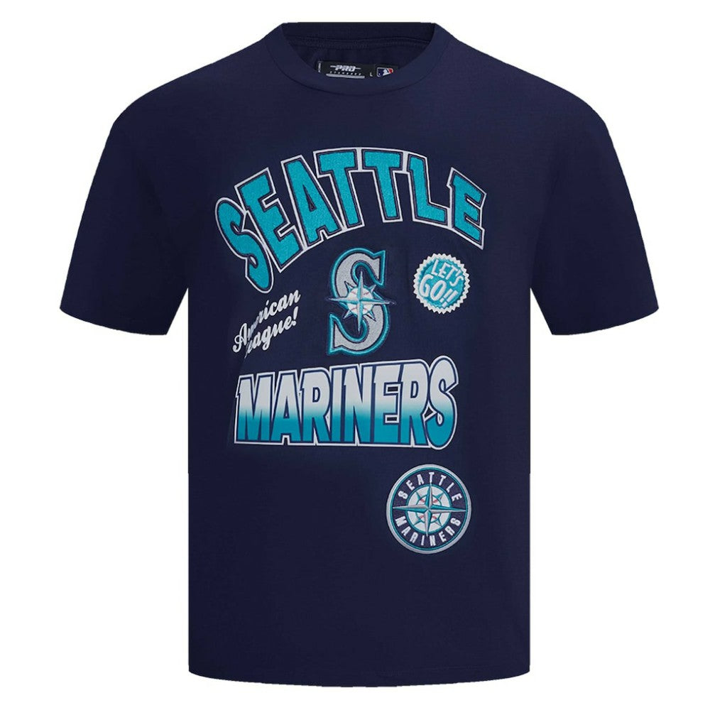 Seattle Mariners Pro Standard Turn It Up Dropped Shoulder T-Shirt Online