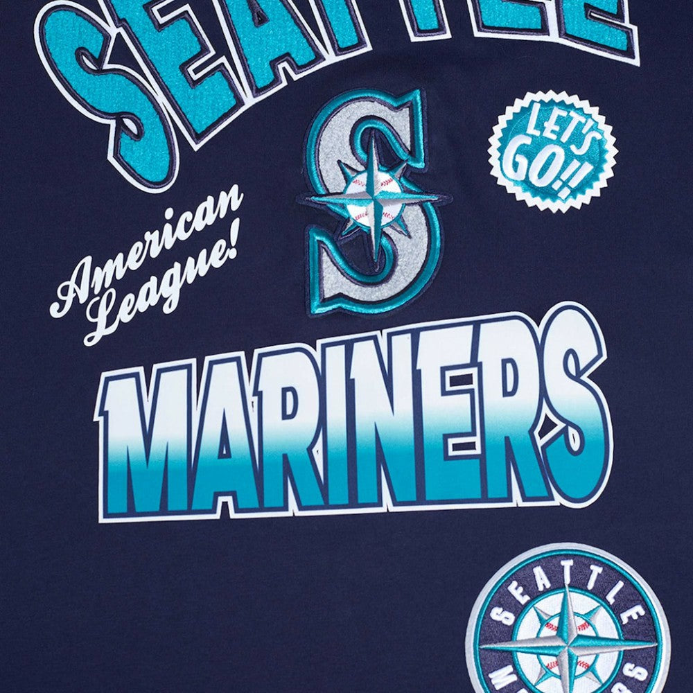 Seattle Mariners Pro Standard Turn It Up Dropped Shoulder T-Shirt Online