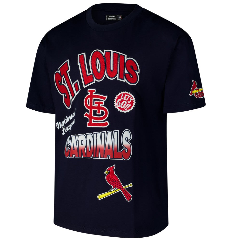St. Louis Cardinals Pro Standard Turn It Up Dropped Shoulder T-Shirt discount