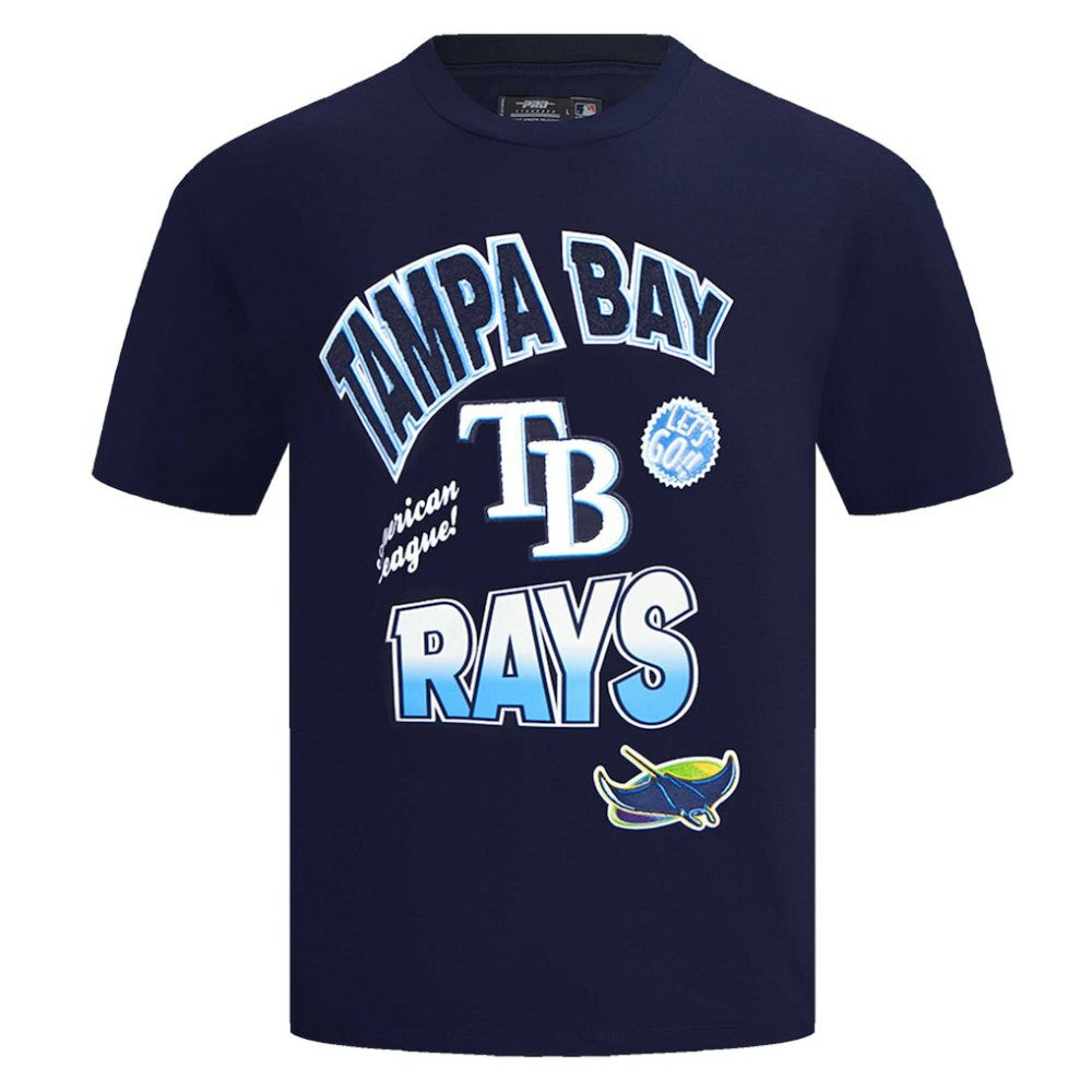 Tampa Bay Rays Pro Standard Turn It Up Dropped Shoulder T-Shirt Sale