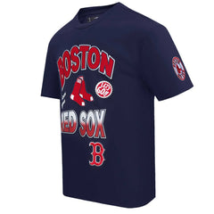 Boston Red Sox Pro Standard Turn It Up Dropped Shoulder T-Shirt Lifestyle