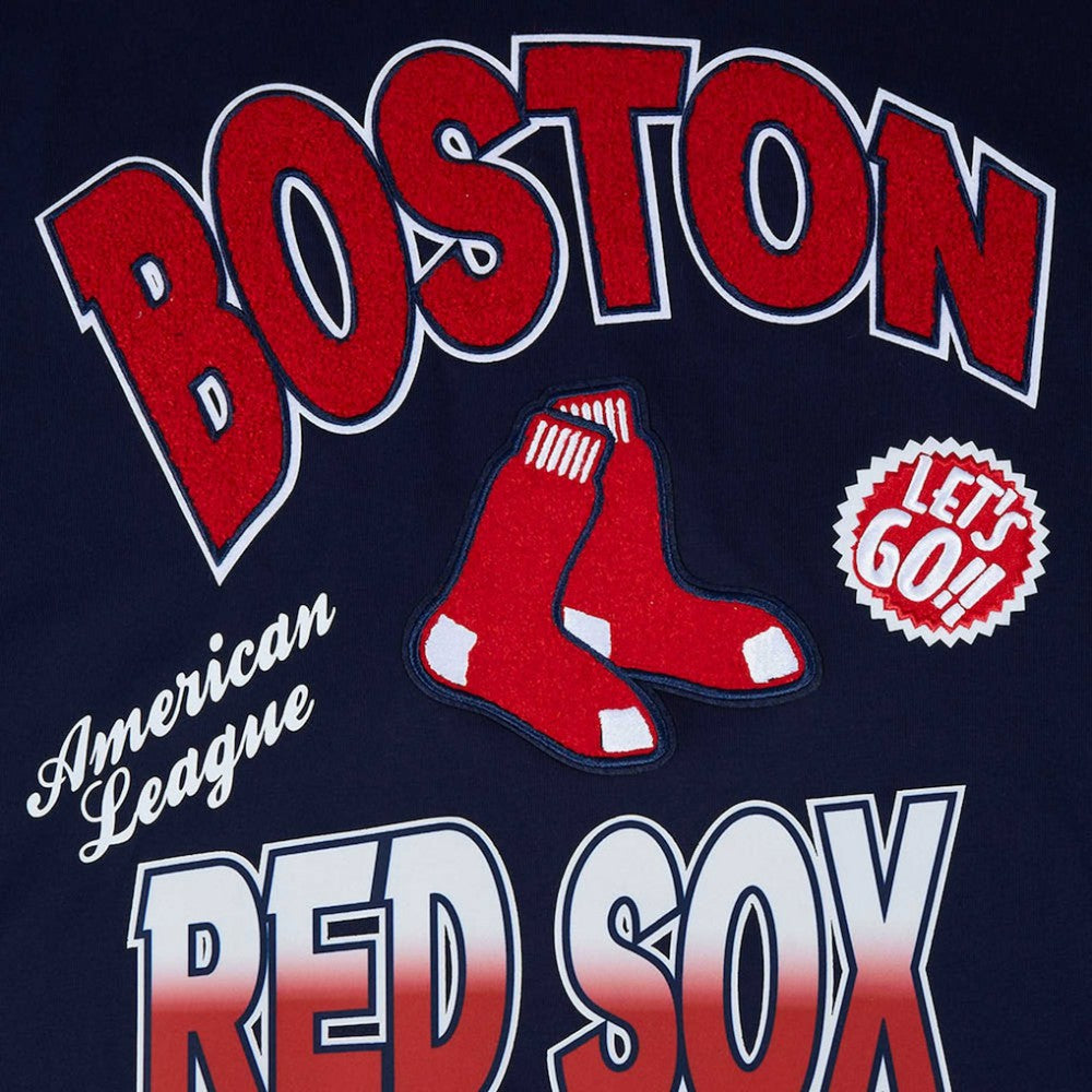 Boston Red Sox Pro Standard Turn It Up Dropped Shoulder T-Shirt Lifestyle