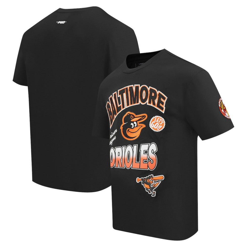 Baltimore Orioles Pro Standard Turn It Up Dropped Shoulder T-Shirt Sale