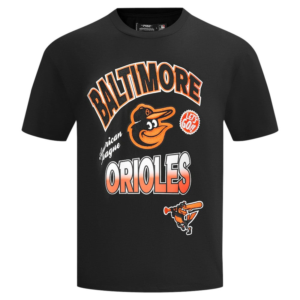 Baltimore Orioles Pro Standard Turn It Up Dropped Shoulder T-Shirt Sale