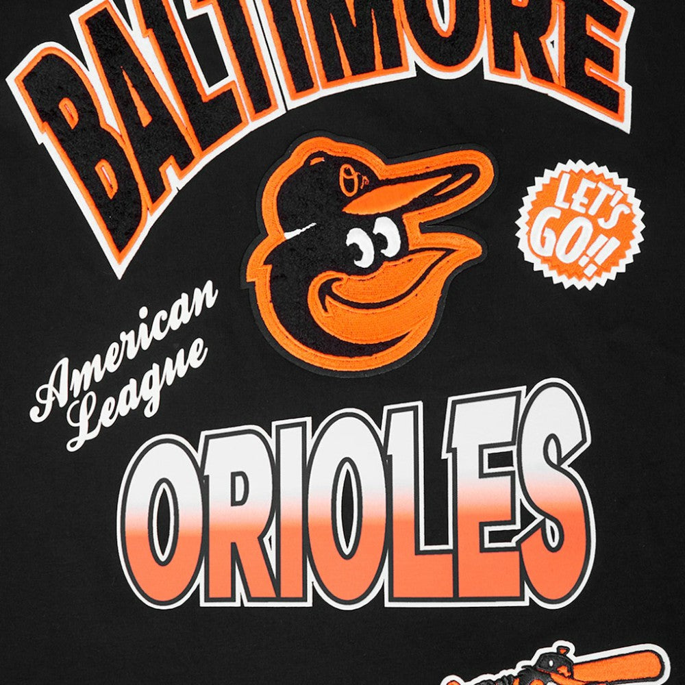 Baltimore Orioles Pro Standard Turn It Up Dropped Shoulder T-Shirt Sale