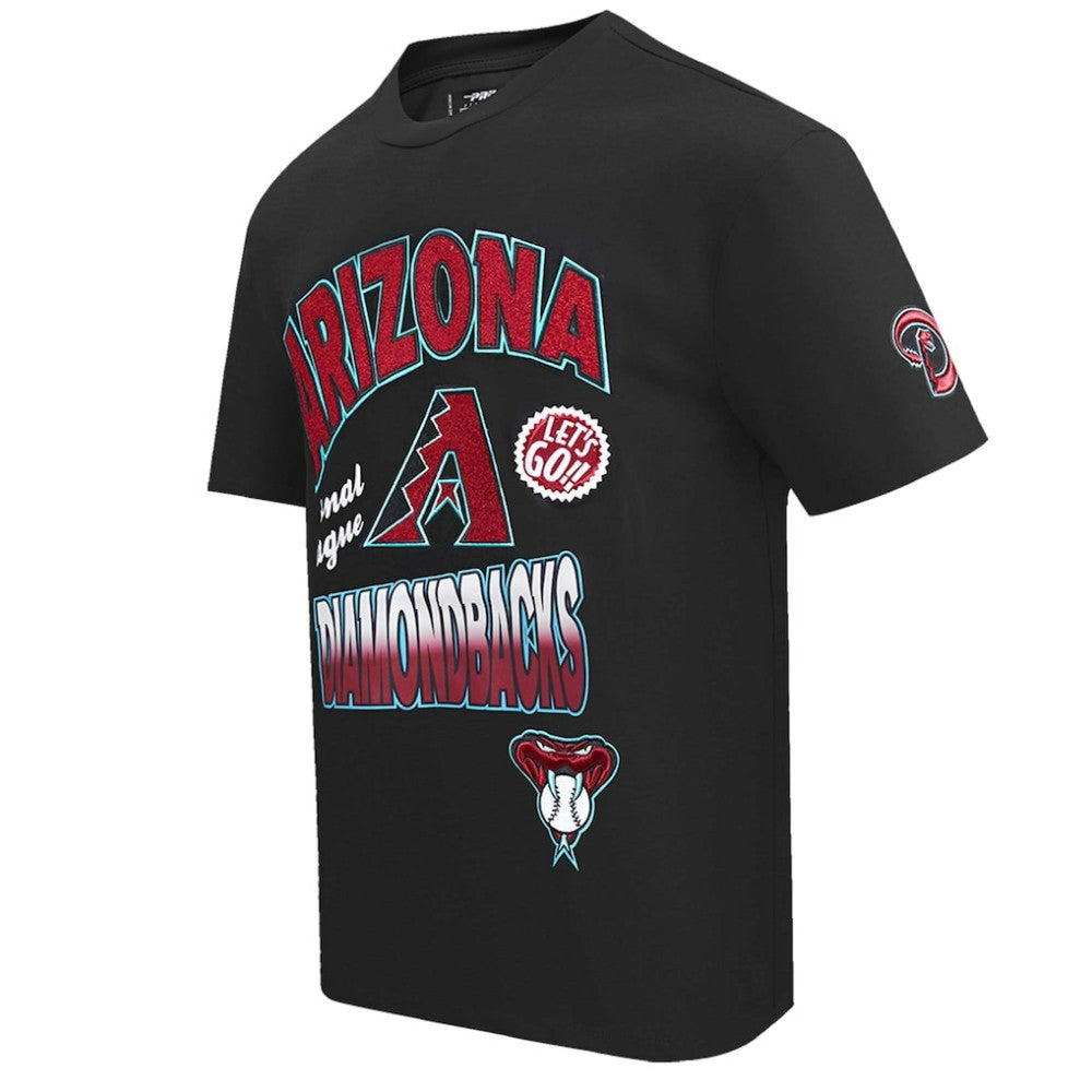 Arizona Diamondbacks Pro Standard Turn It Up Dropped Shoulder T-Shirt Clearance