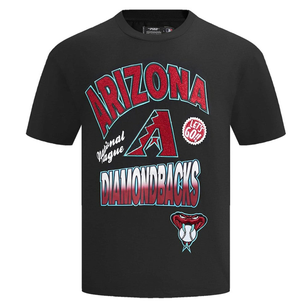 Arizona Diamondbacks Pro Standard Turn It Up Dropped Shoulder T-Shirt Clearance