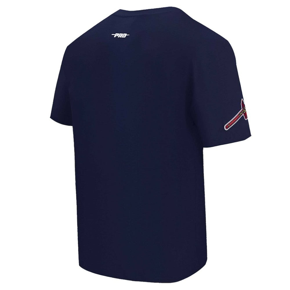 Atlanta Braves Pro Standard Turn It Up Dropped Shoulder T-Shirt On Sale