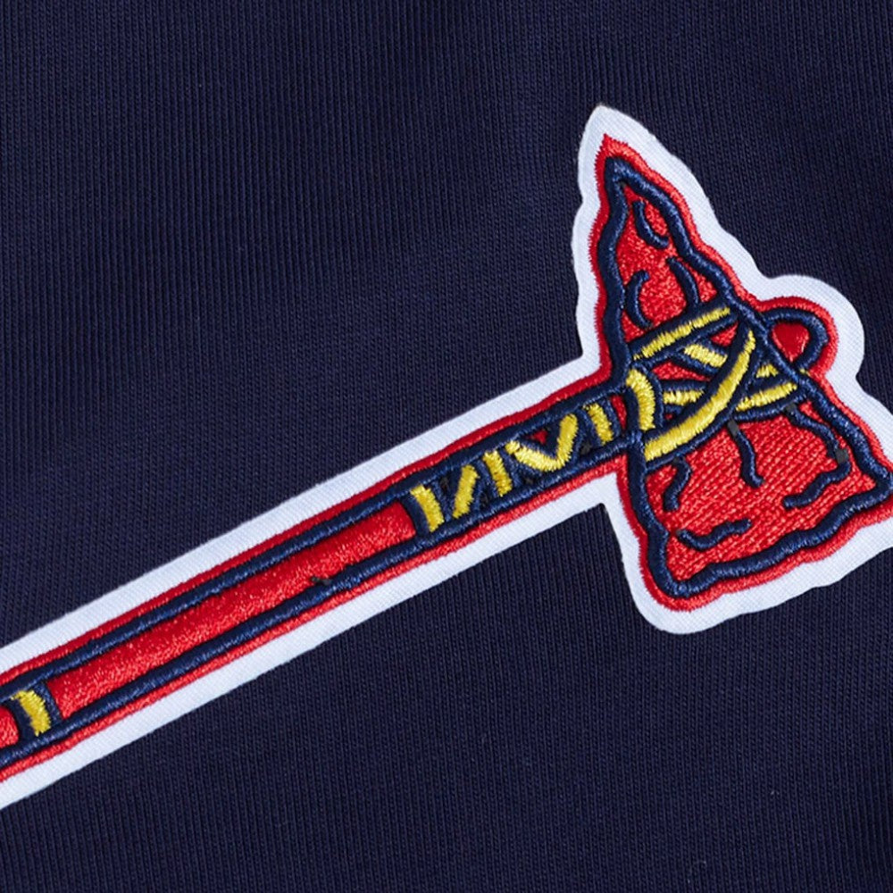 Atlanta Braves Pro Standard Turn It Up Dropped Shoulder T-Shirt On Sale