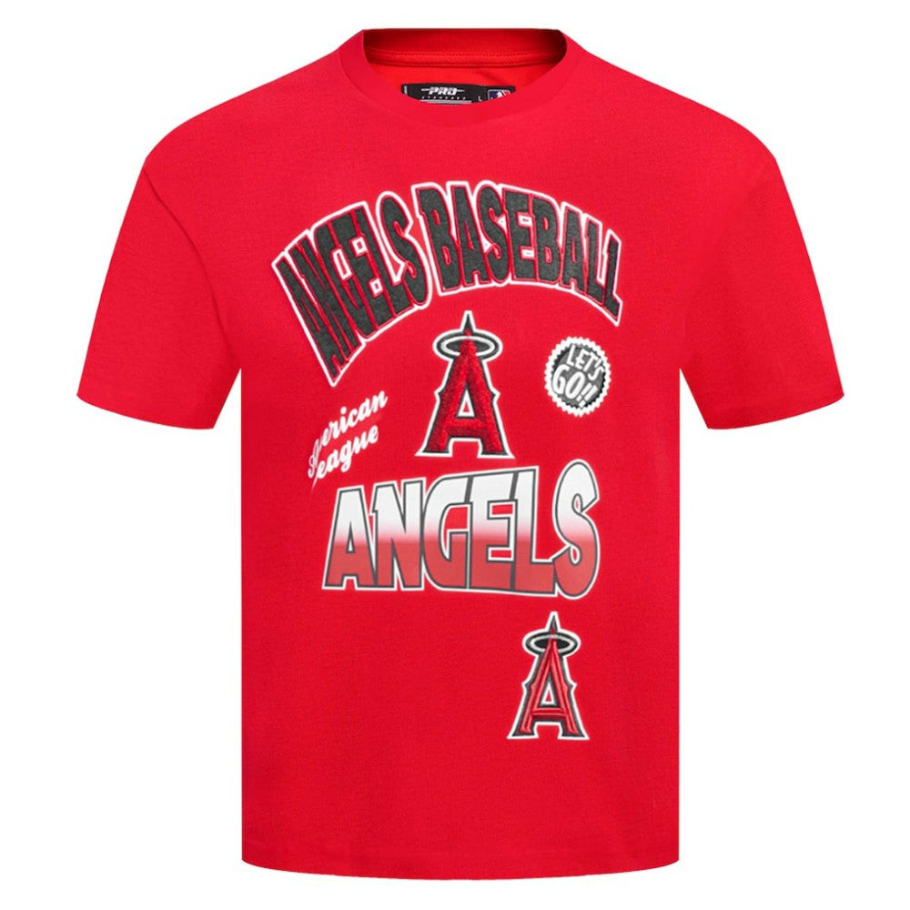 Los Angeles Angels Pro Standard Turn It Up Dropped Shoulder T-Shirt Sale