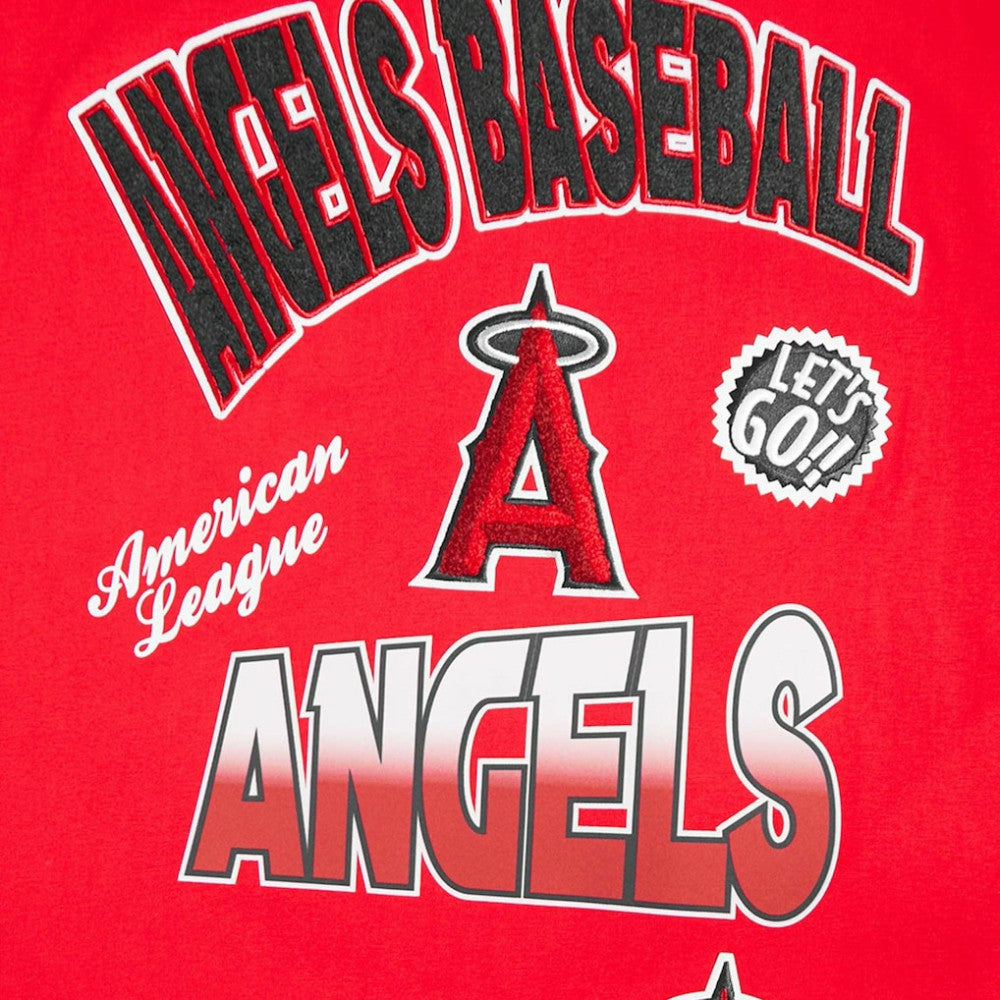 Los Angeles Angels Pro Standard Turn It Up Dropped Shoulder T-Shirt Sale