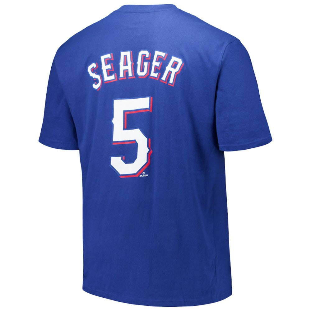 Corey Seager Texas Rangers Fanatics Big & Tall Name & Number T-Shirt Lifestyle