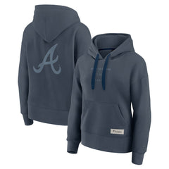 Atlanta Braves Fanatics Women's Elements Future Ground Subtle Tonal Pullover Hoodie On Sale