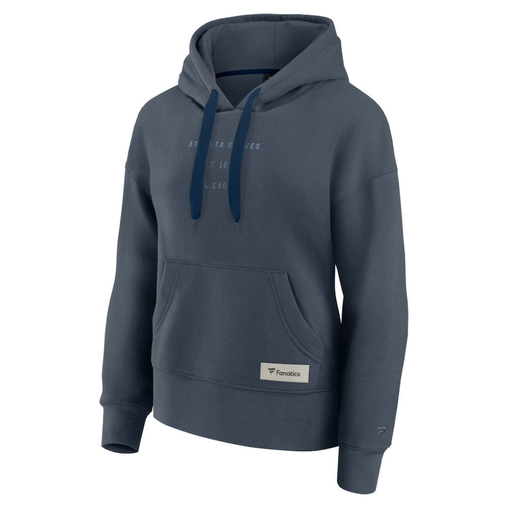 Atlanta Braves Fanatics Women's Elements Future Ground Subtle Tonal Pullover Hoodie On Sale