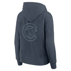 Chicago Cubs Fanatics Women's Elements Future Ground Subtle Tonal Pullover Hoodie Clearance