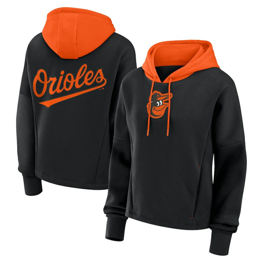 Baltimore Orioles Fanatics Women's Oversized Legacy Favorite Spectator Pullover Hoodie Lifestyle
