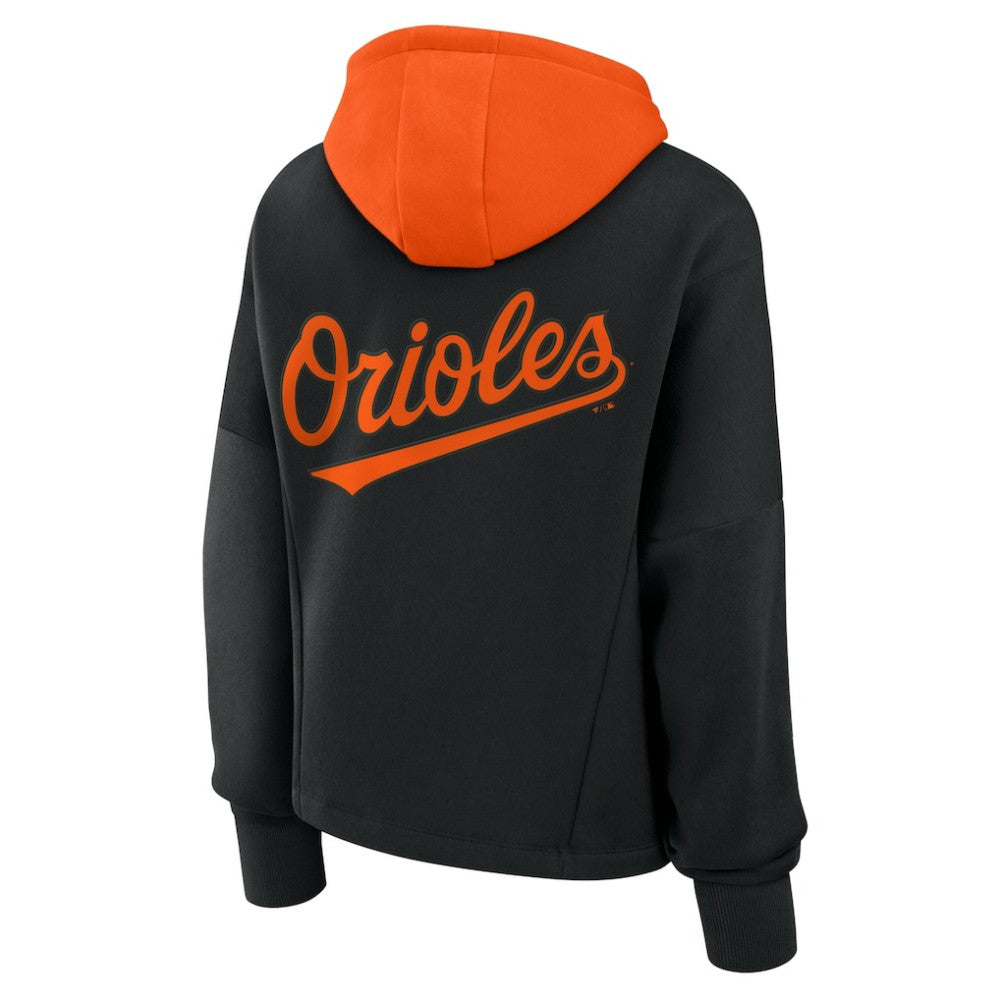 Baltimore Orioles Fanatics Women's Oversized Legacy Favorite Spectator Pullover Hoodie Lifestyle