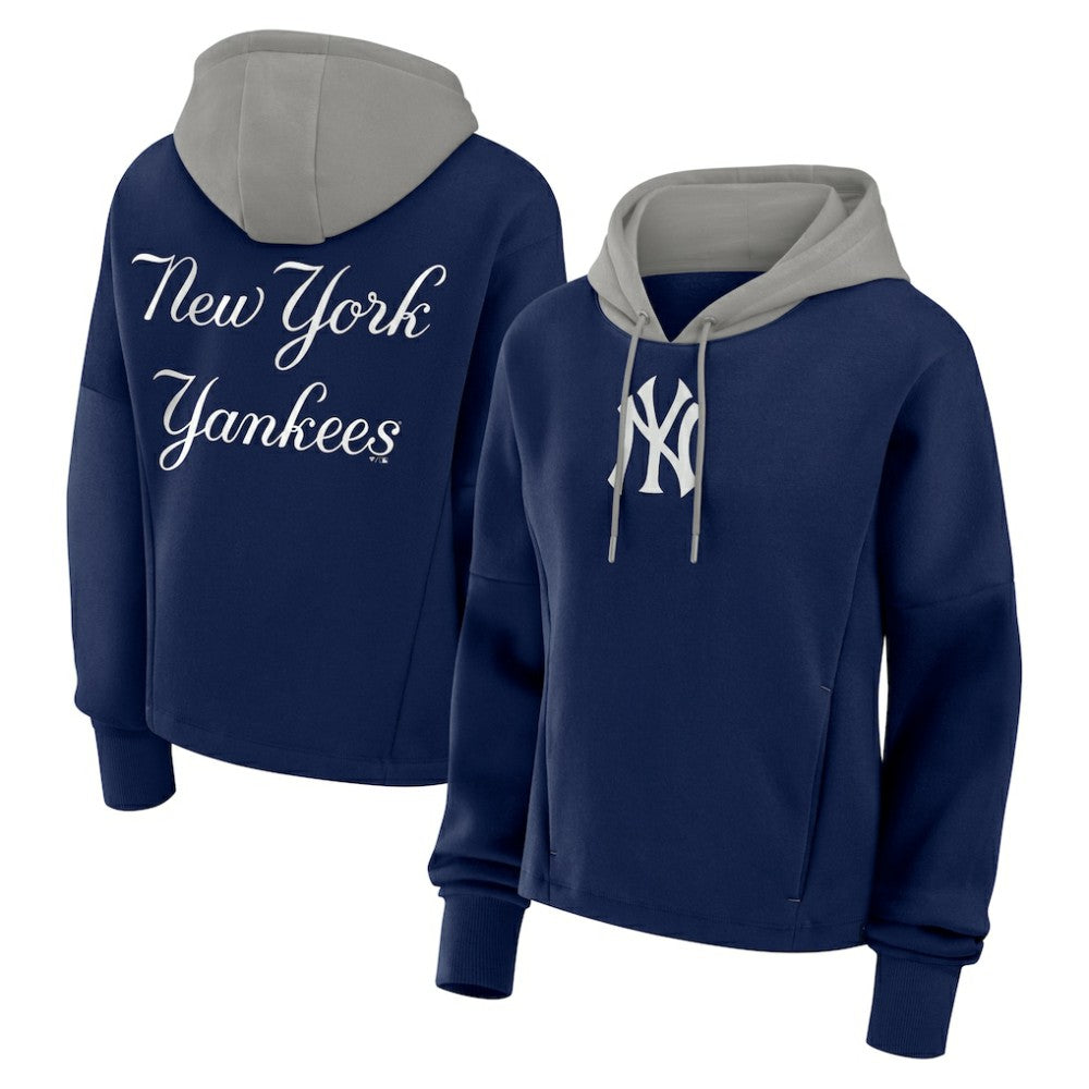 New York Yankees Fanatics Women's Oversized Legacy Favorite Spectator Pullover Hoodie On Sale
