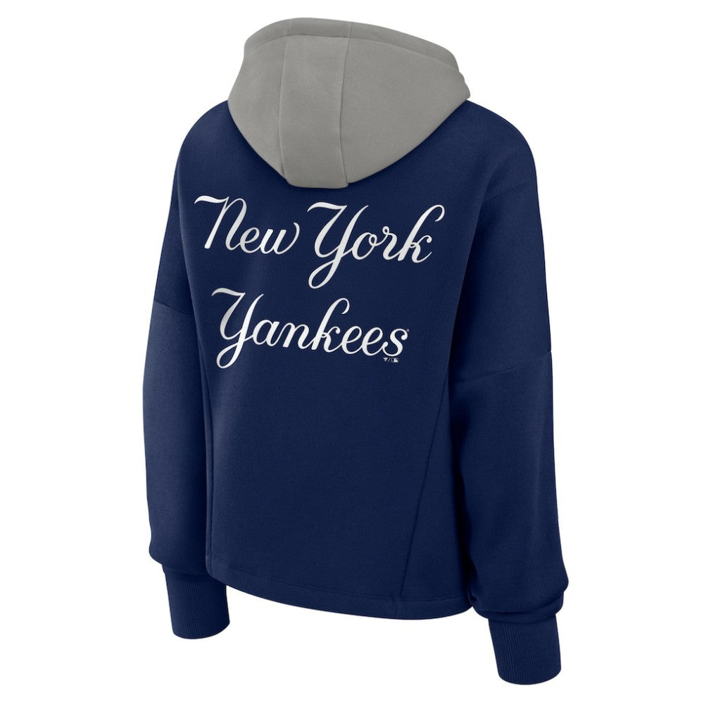 New York Yankees Fanatics Women's Oversized Legacy Favorite Spectator Pullover Hoodie On Sale
