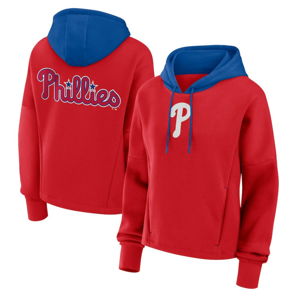 Philadelphia Phillies Fanatics Women's Oversized Legacy Favorite Spectator Pullover Hoodie discount